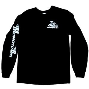NWT - Motorcycle Girl Long Sleeve T-Shirt - Size Small